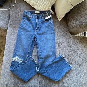 Ankle straight Abercrombie Jeans